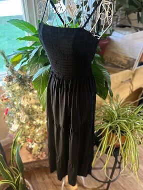 PrettyGarden black maxi sundress
